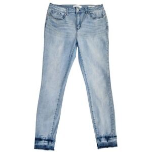 Judy Blue Skinny Fit Jeans Women's Size 11/30 Blue Denim Stretch Ankle